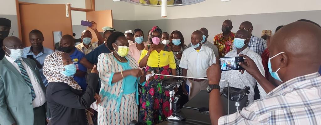  Opening of the Emergency ward at Kiboga hospital